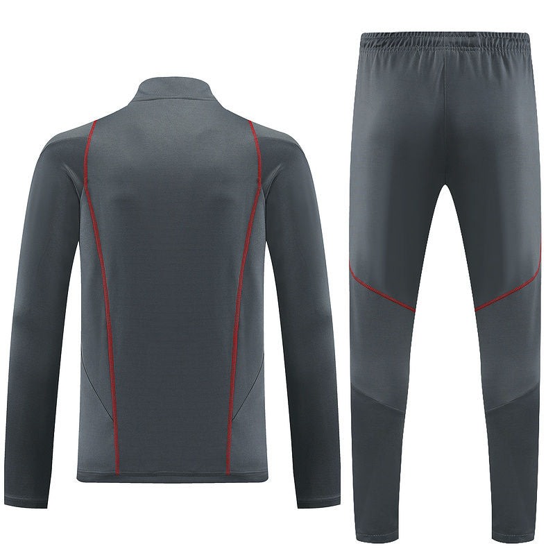 Arsenal Gray Halfzip Tracksuit 23/24