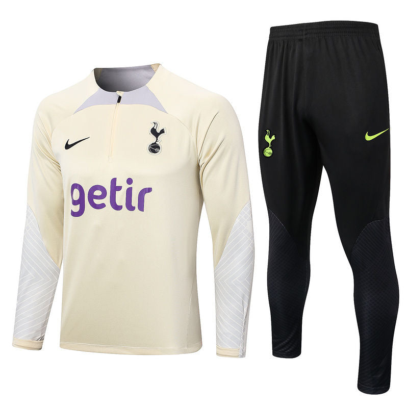 Tottenham Khaki Halfzip Tracksuit 22/23