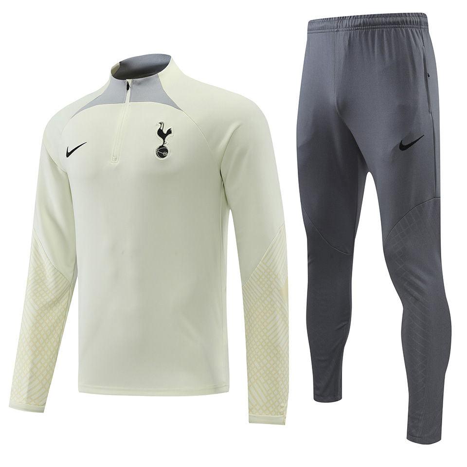 Tottenham Khaki Halfzip Tracksuit 22/23